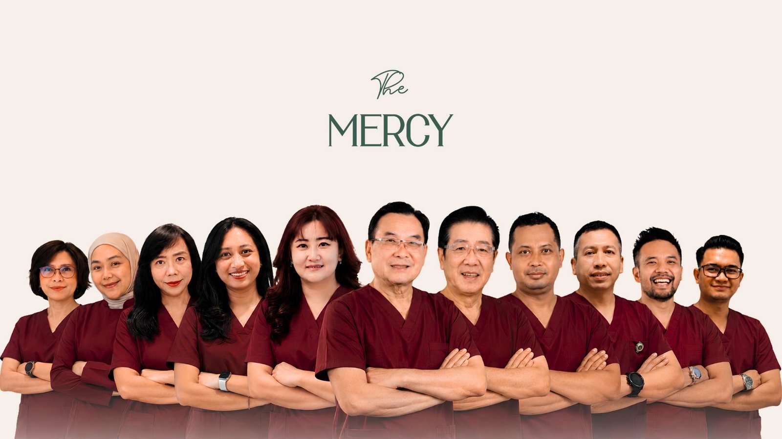 Tim dokter dan tenaga medis The Mercy Clinic, klinik kecantikan di Jakarta dan Balikpapan